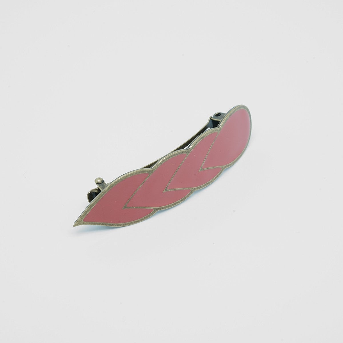 Barrette en émail Charlie (au choix)