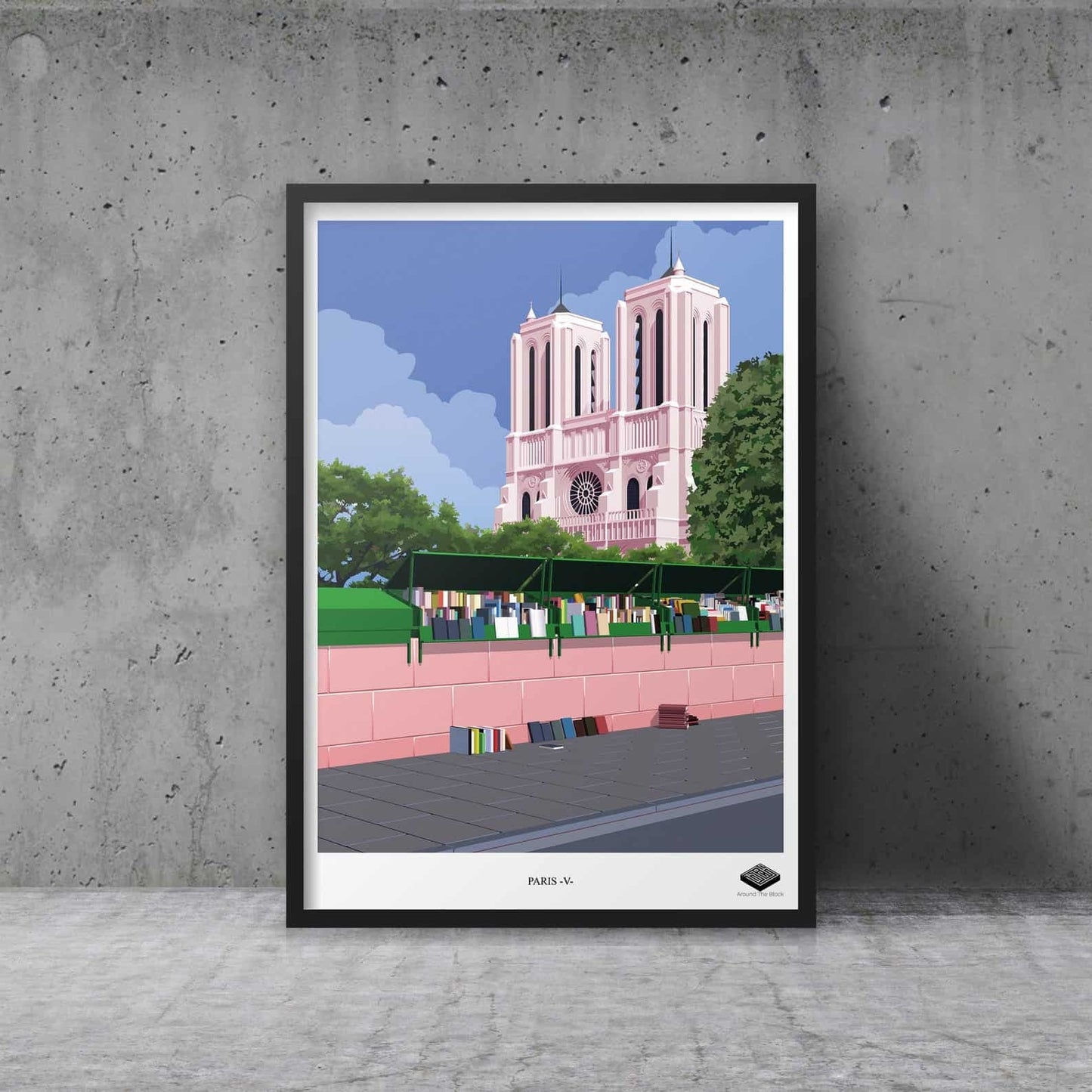 Affiche A3 - Paris V - Notre Dame