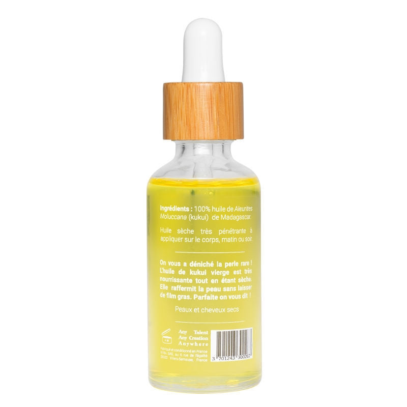 Huile végétale pure 50 mL (au choix)