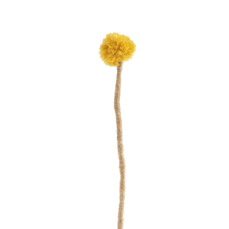 Fleur en laine bouillie (au choix)