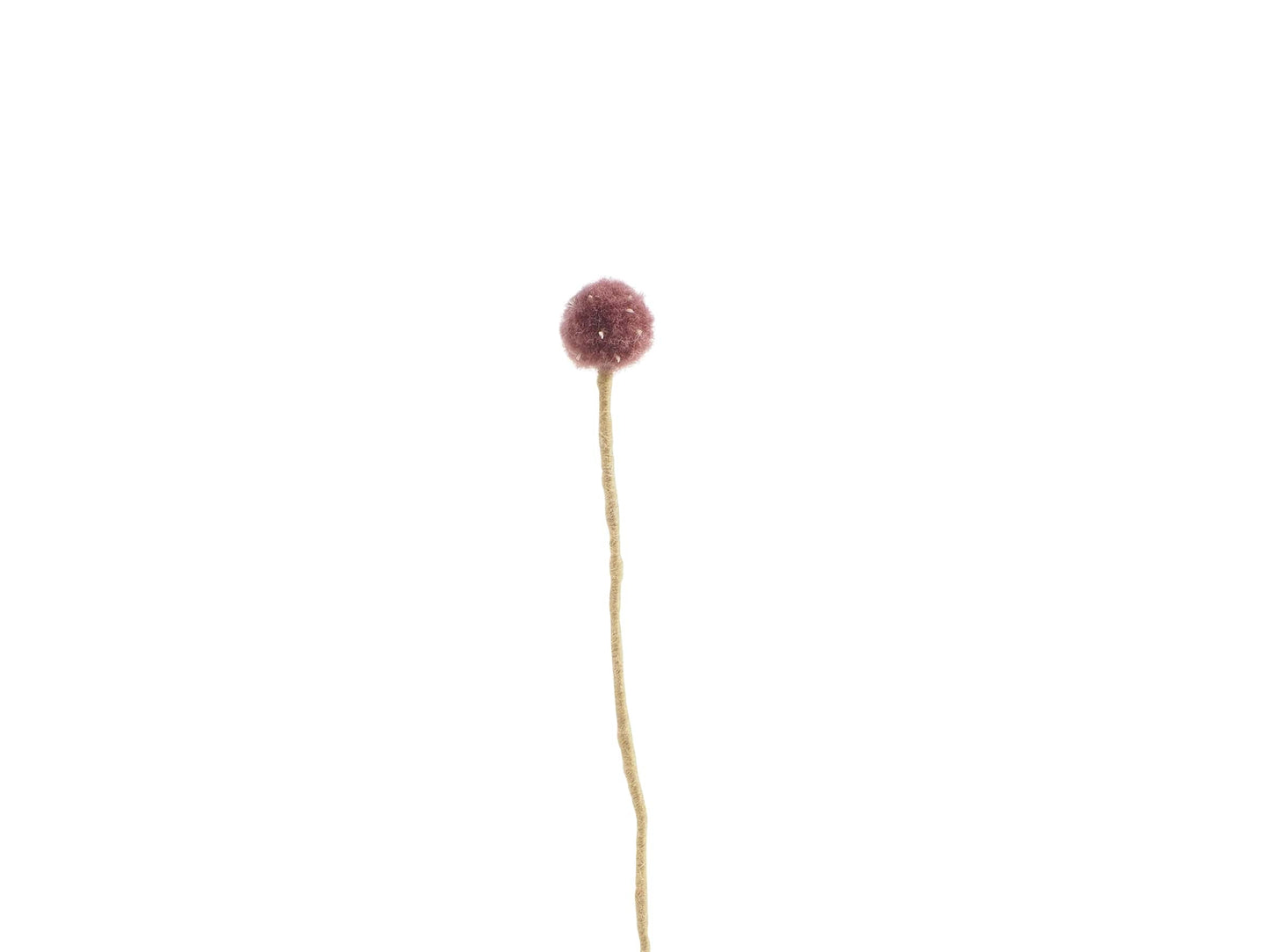 Fleur en laine bouillie (au choix)