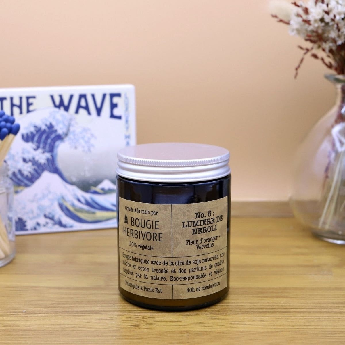 Bougie Végétale petit modèle 90g