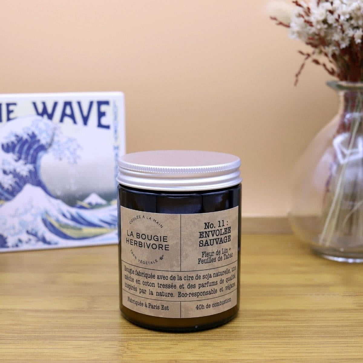 Bougie Végétale petit modèle 90g
