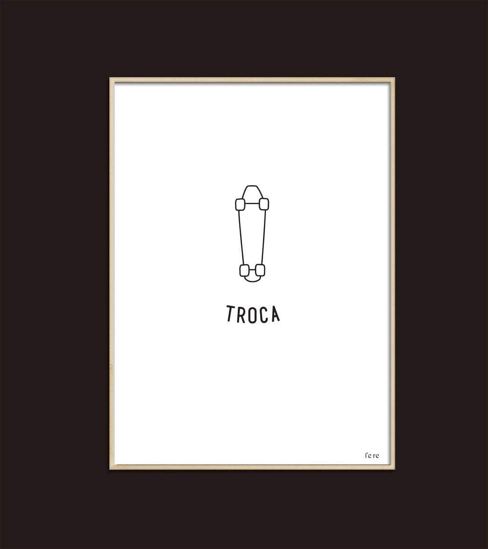 Affiche A4 Paris (au choix)