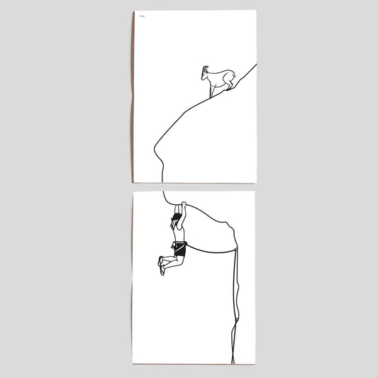 Diptyque d'affiches A4 Sportifs (au choix)