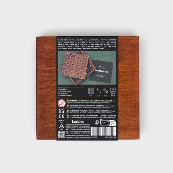 Codebreaker – Jeu de stratégie en bois