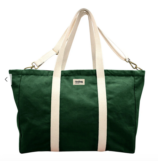 Sac de week-end Jean Vert Sapin Hindbag – vue de face
