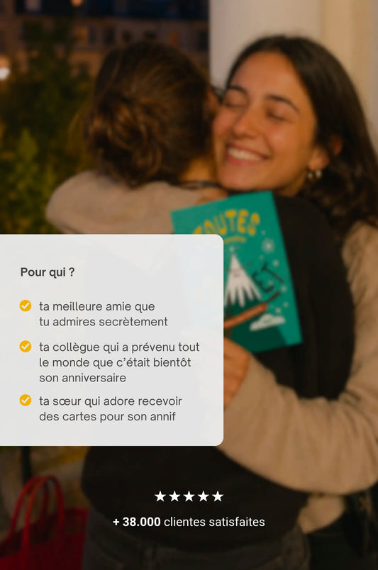 Carte anniversaire Toutes ces années et toujours au sommet Fortes - détail