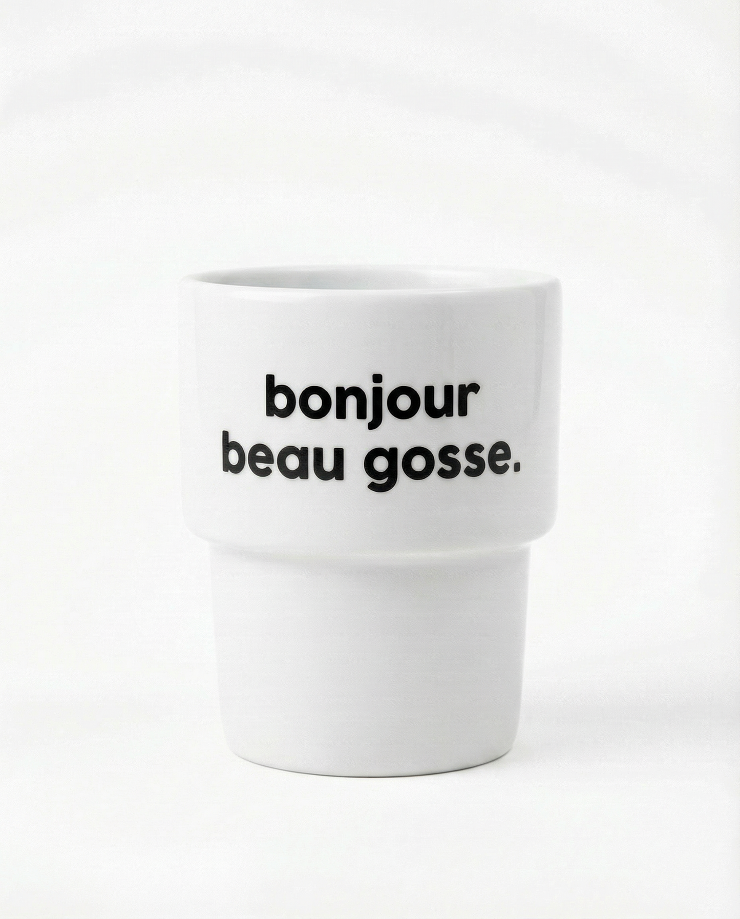 Gobelet Bonjour Beau gosse