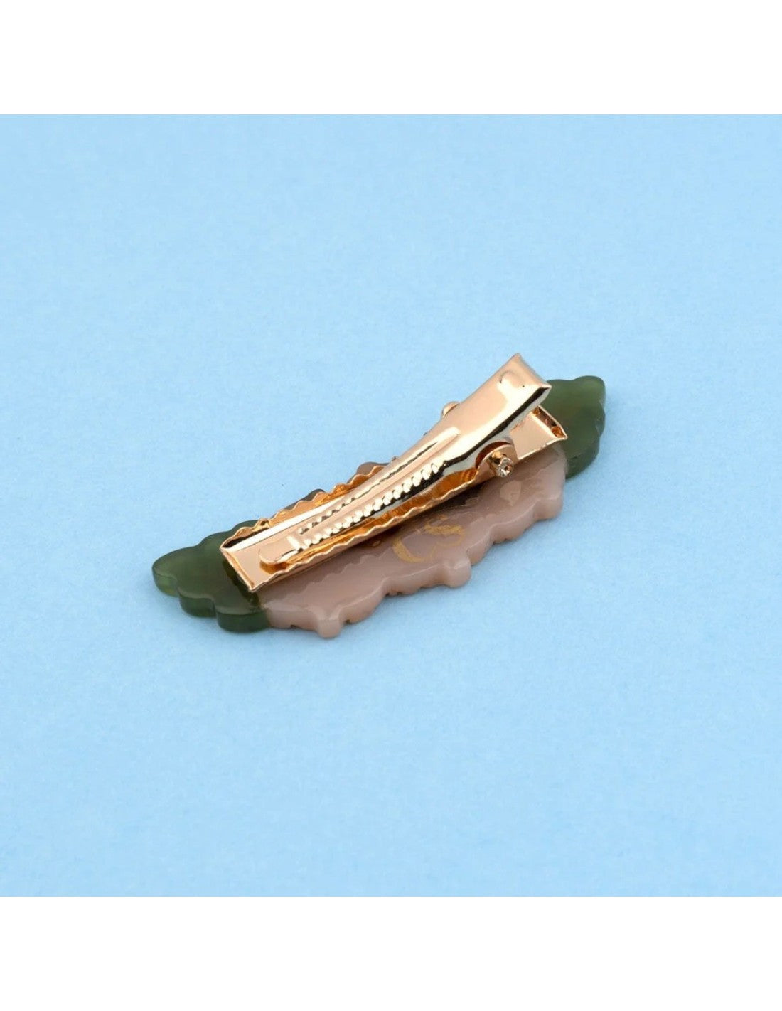 Barrette Glands Coucou Suzette porté
