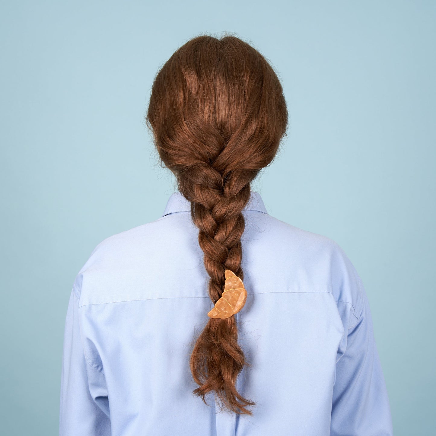 Pince à cheveux croissant