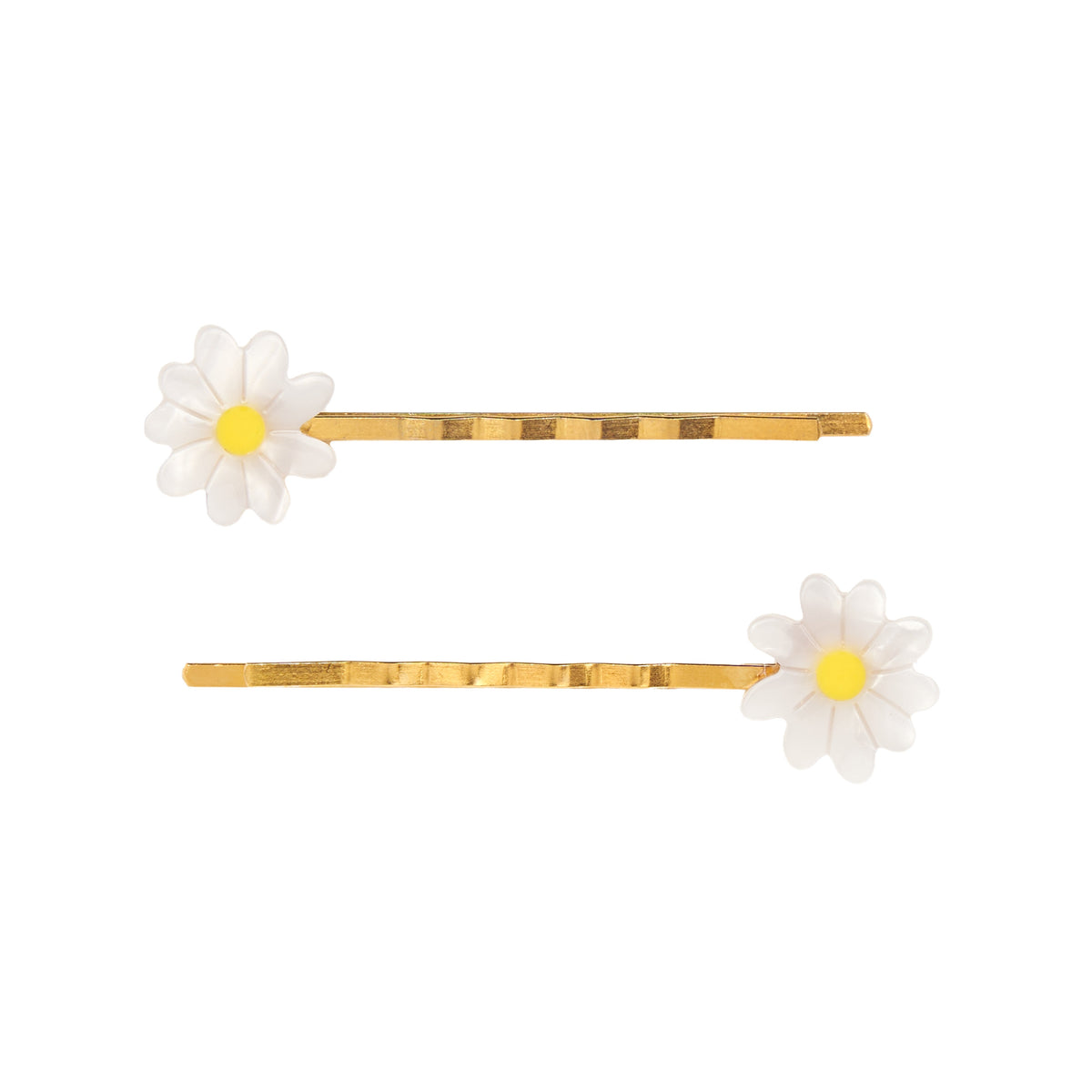 Duo de barrettes fines Pâquerettes Coucou Suzette – vue complémentaire 6