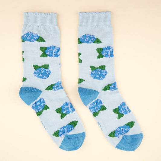 Chaussettes Hortensia Coucou Suzette porté