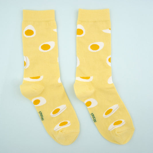 Chaussettes Oeuf Coucou Suzette porté