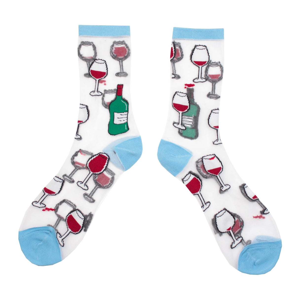Chaussettes transparentes Tchin-Tchin Coucou Suzette – vue complémentaire 5