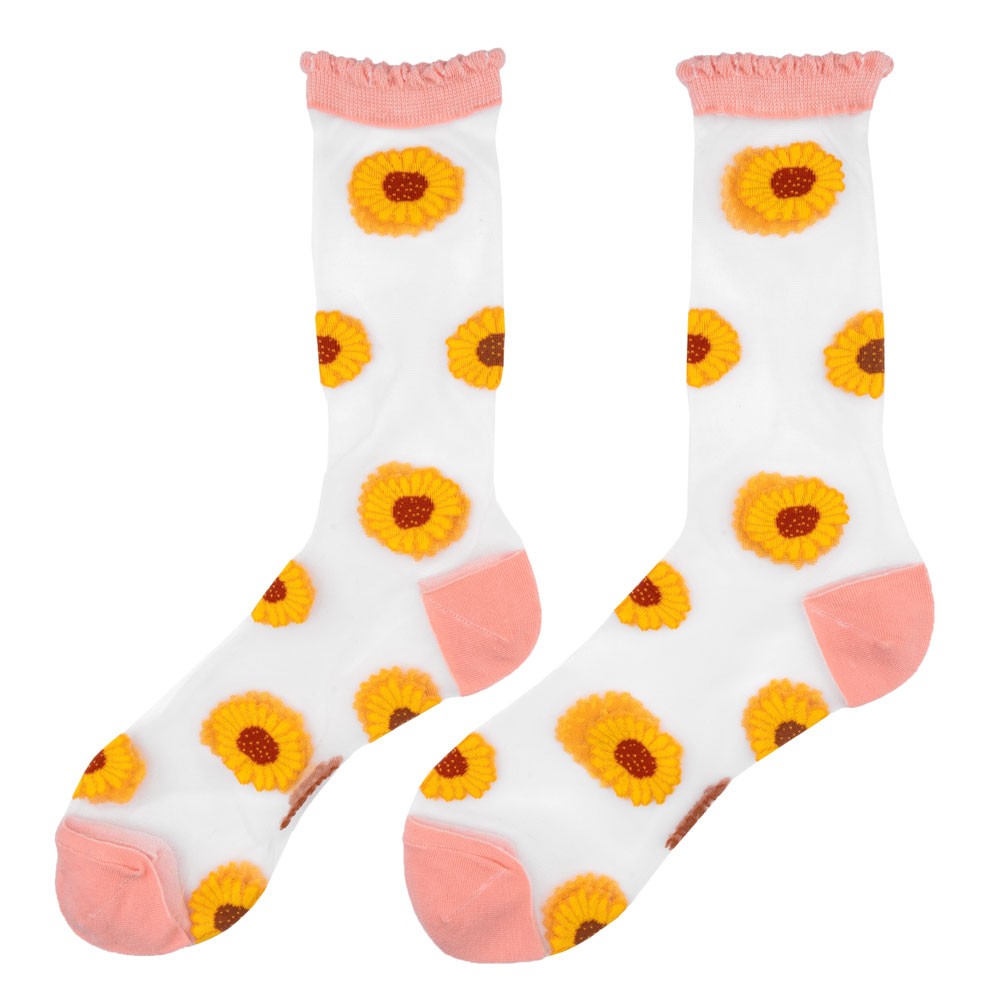 Chaussettes transparentes Tournesol Coucou Suzette vue 5