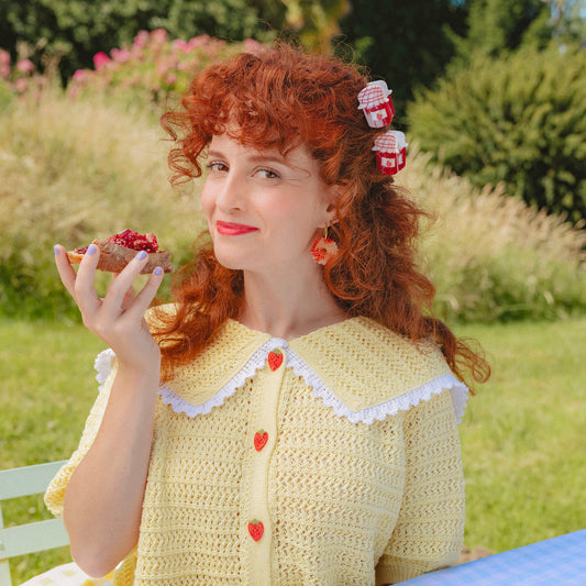 Kit boutons Fraise Coucou Suzette image 2