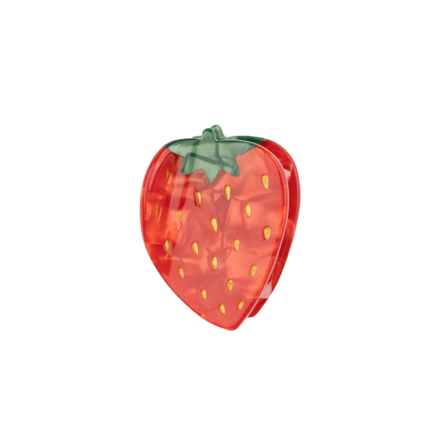 Mini pince à cheveux Fraise Coucou Suzette vue complémentaire 17 pince crocodile