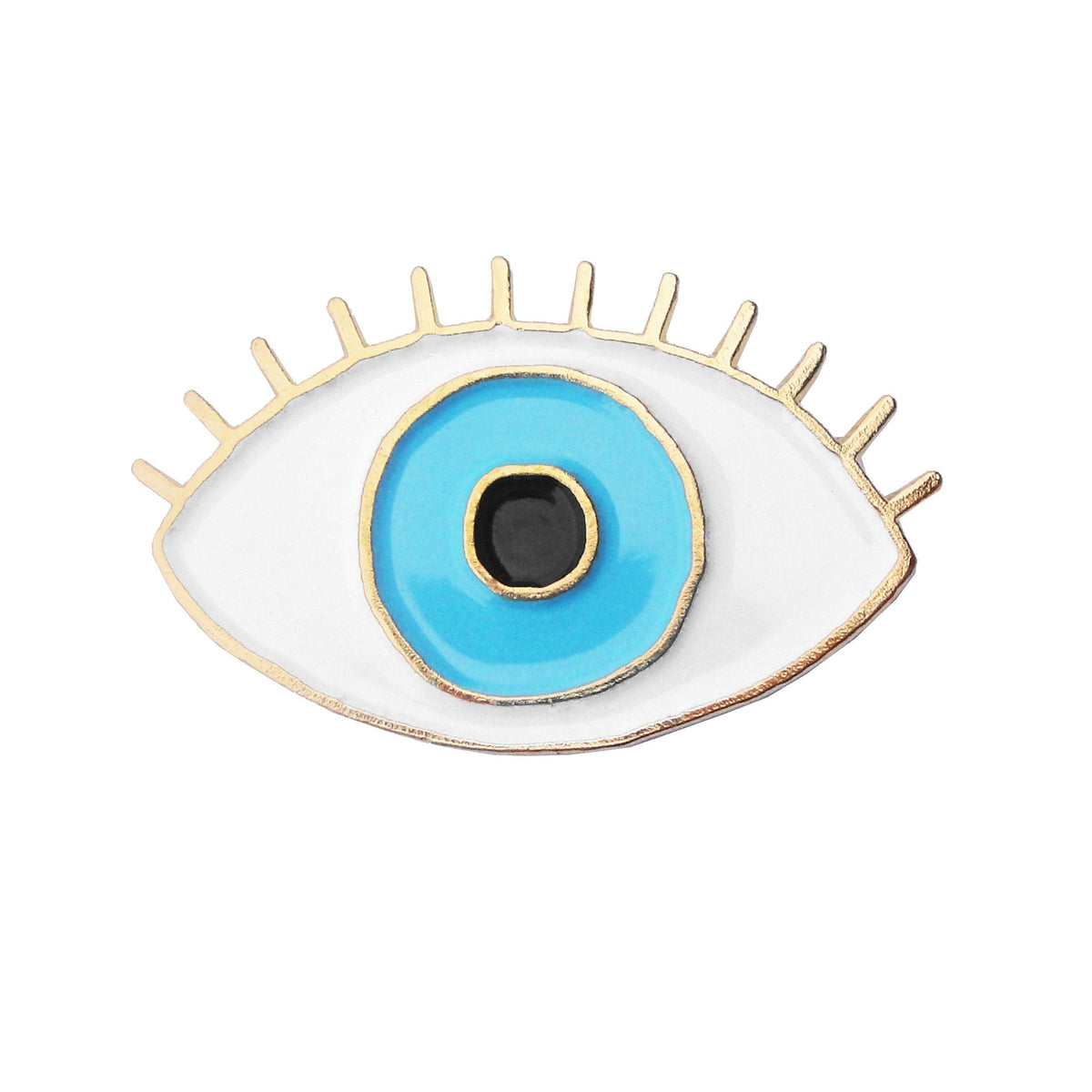 Pin's Œil bleu - vue 4