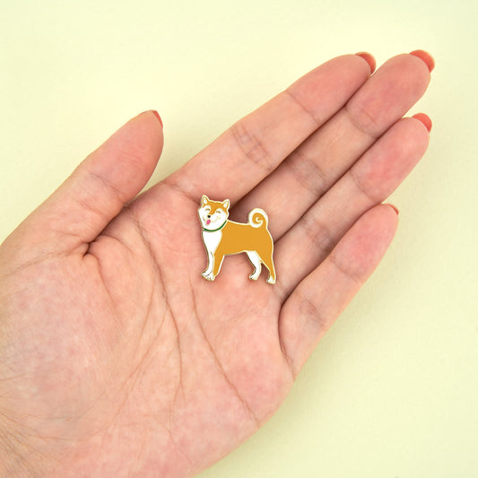 Pin's Shiba Coucou Suzette - vue 2