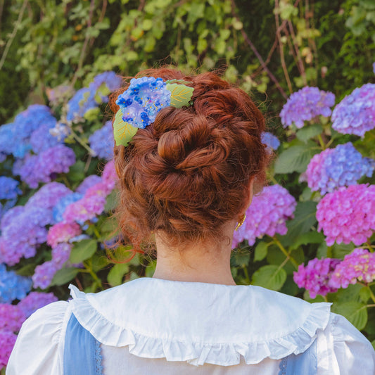 Pince à cheveux XL Hortensia Coucou Suzette – vue produit