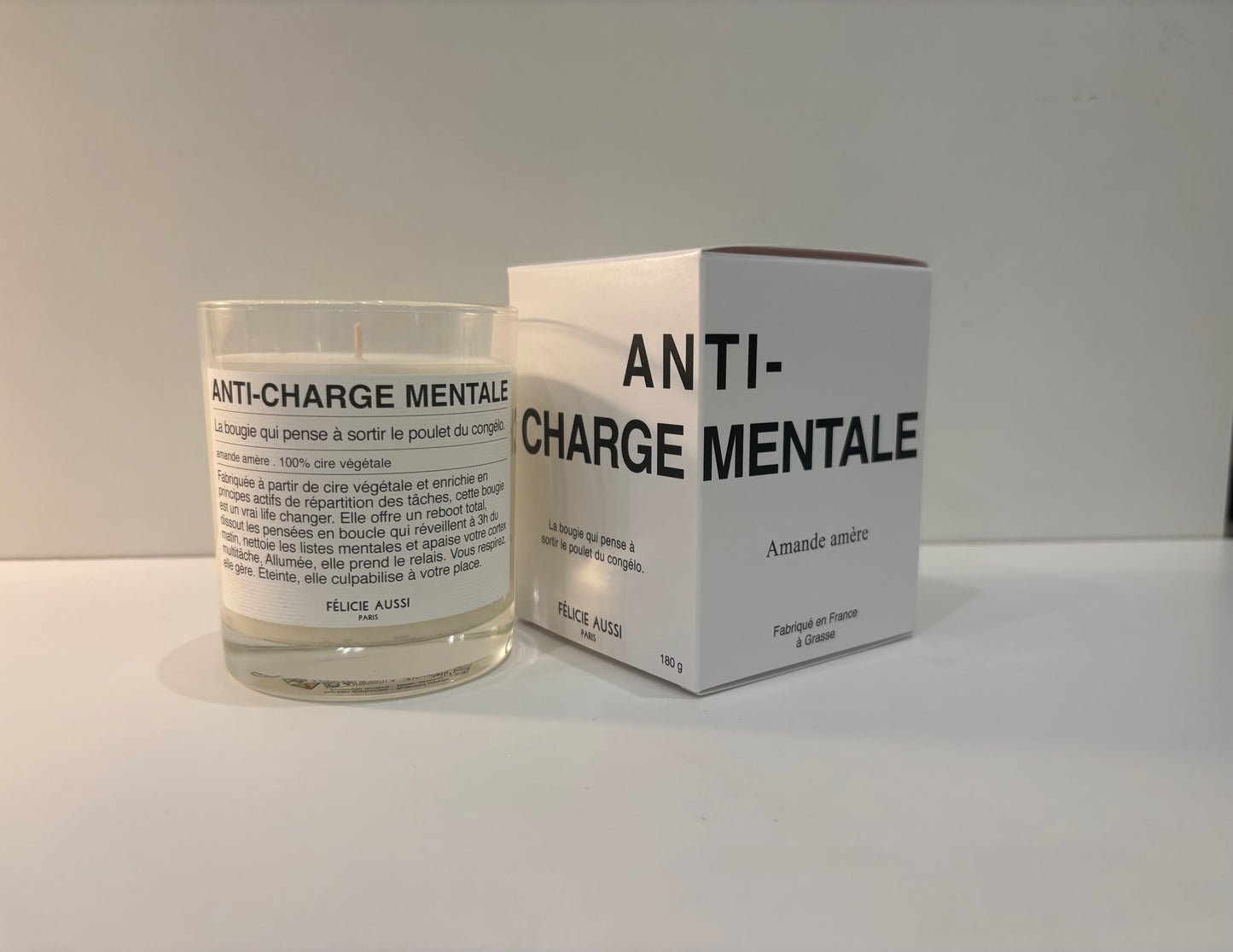 Bougie Anti-Charge mentale - Amande amère - Félicie Aussi vue produit
