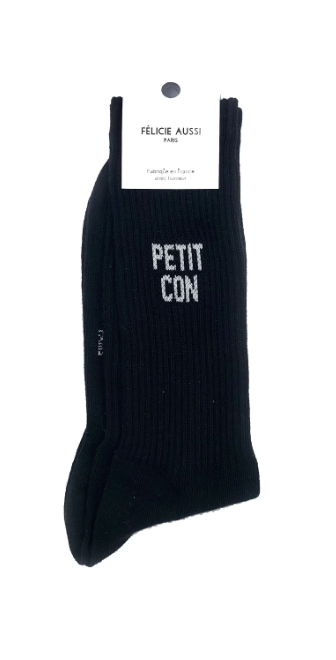 Chaussettes Petit con Noir - 40/45 Félicie Aussi