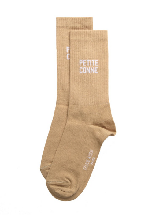Chaussettes Petite conne sable 36/40 Félicie Aussi