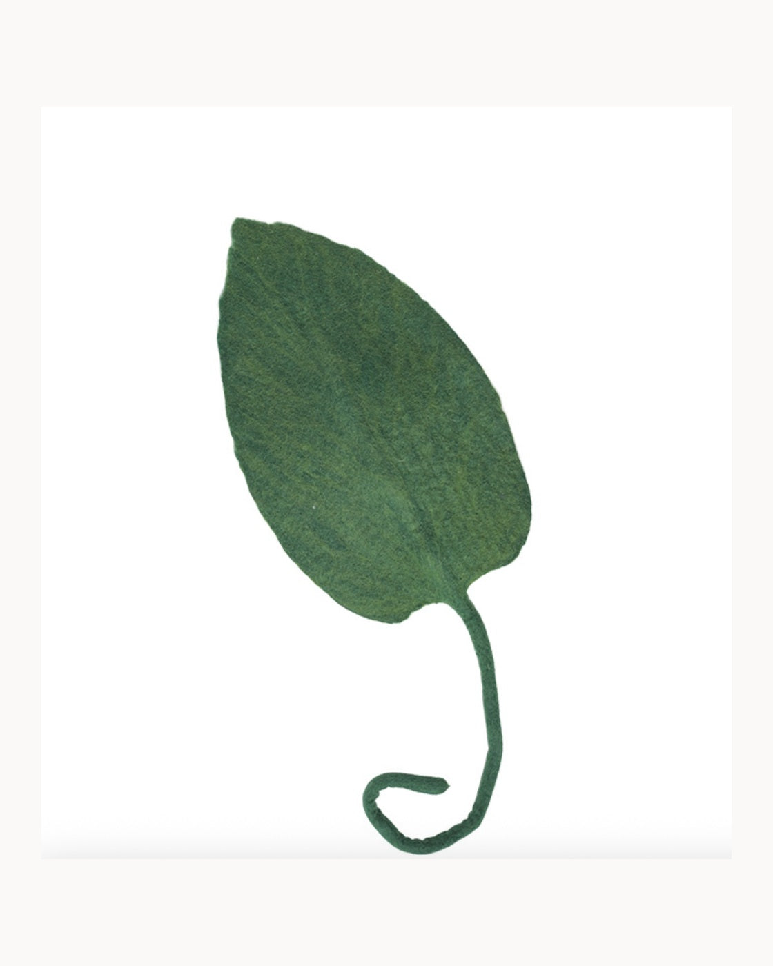 Feuille Banana Leaf en laine – vue principale 4:5