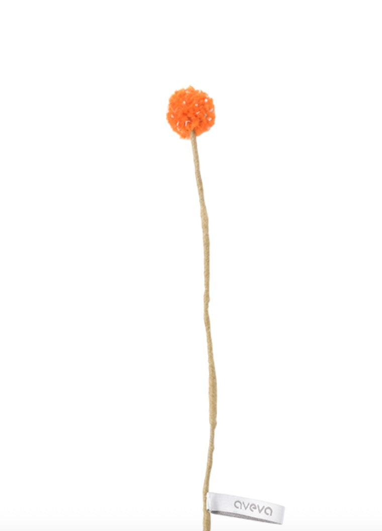 Fleur chardon Thistle en laine – vue 12