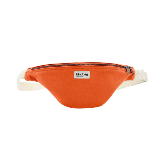 Sac banane Olivia Holi Orange Hindbag sur fond blanc