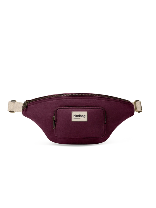 Sac banane Sofia Prune Hindbag vue produit