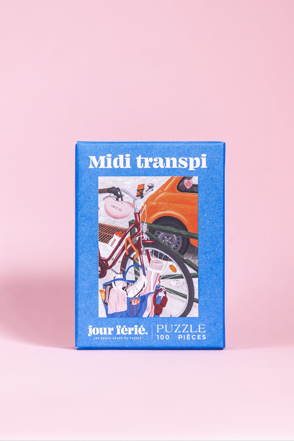 Mini puzzle Midi transpi 100 pièces Jour Férié : boite face