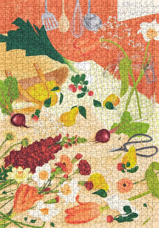 Illustration du puzzle Le retour du marché Jour Férié
