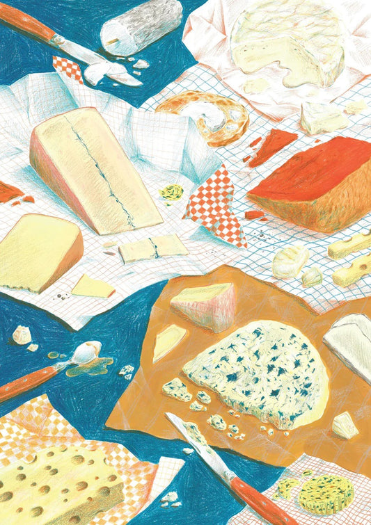 Illustration du puzzle Passer au fromage Jour Férié