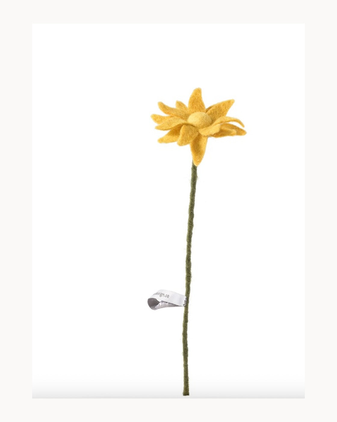 Mini tournesol en laine – vue principale 4:5