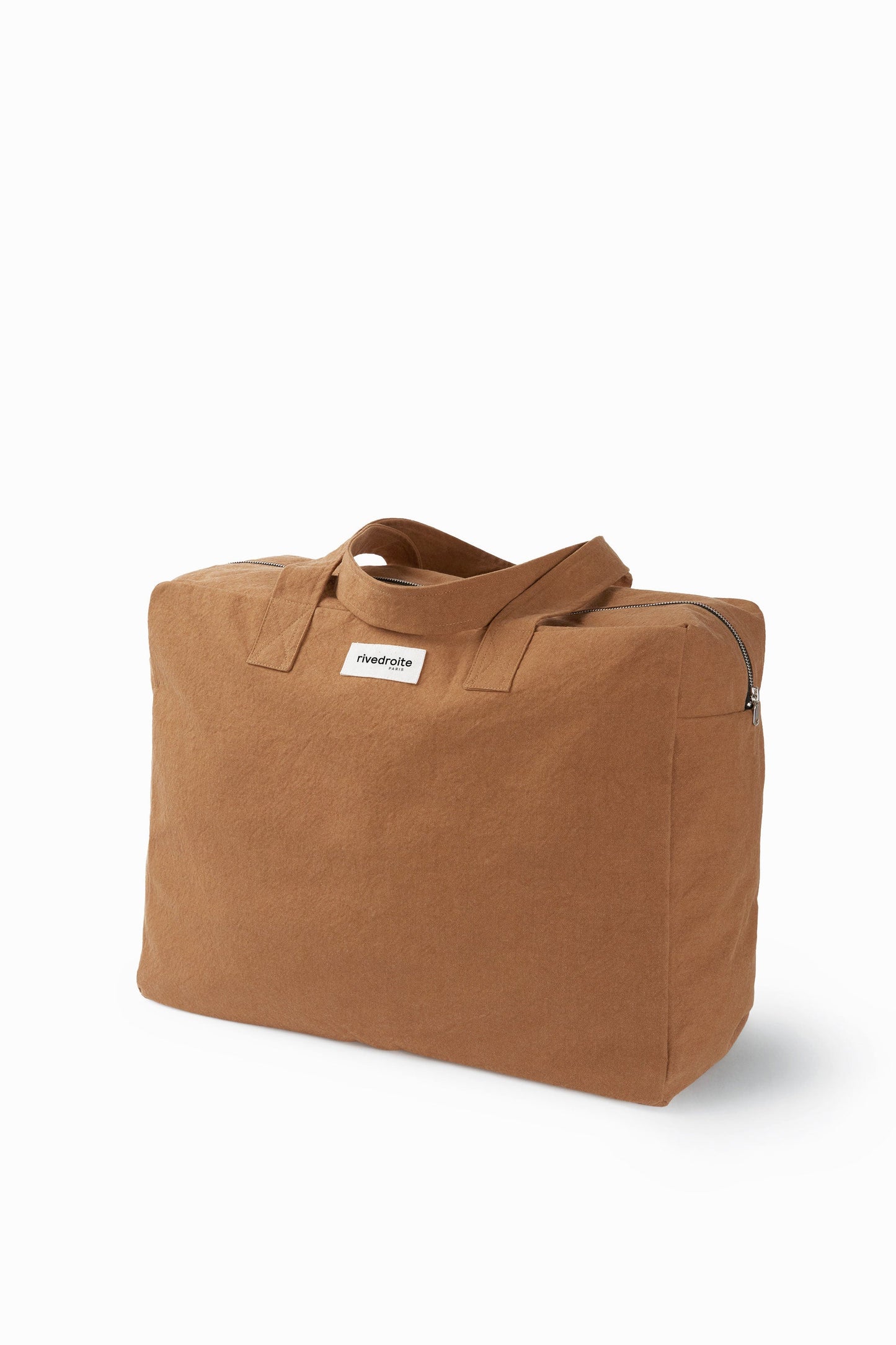Sac Elzévir Rive Droite coton recyclé tobacco - vue 3