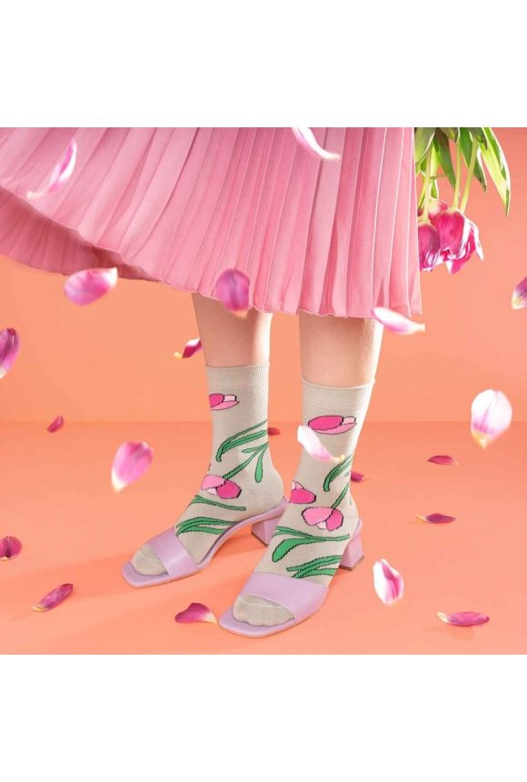 Chaussettes Tulipes