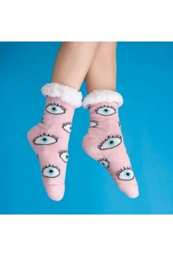 Chaussettes fourrés yeux