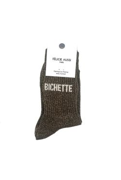 Chaussettes à mots doux...