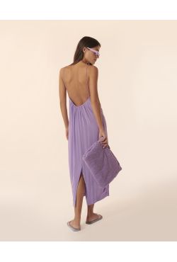 Robe longue Blake violet syrup