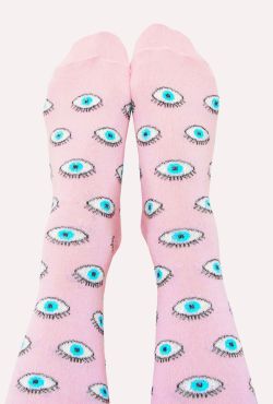 Chaussettes Yeux Paillettes