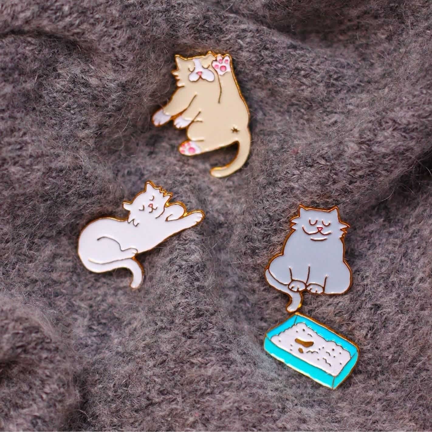 Pin's Chat Souple