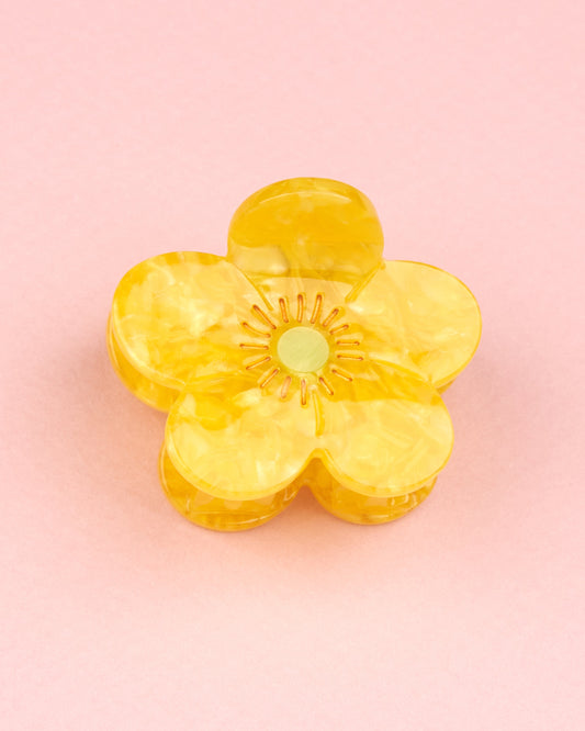 Mini pince à cheveux Bouton d’or – Coucou Suzette – image principale 4:5