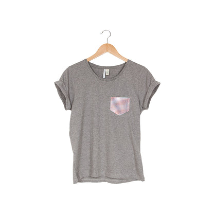 T-shirt femme Bamako gris