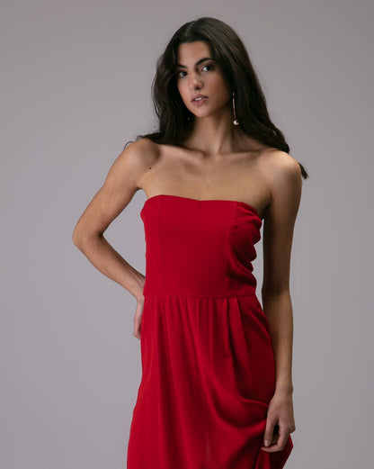 Robe longue Balou Rouge