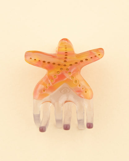 Mini pince à cheveux Étoile de mer – Coucou Suzette – image principale 4:5