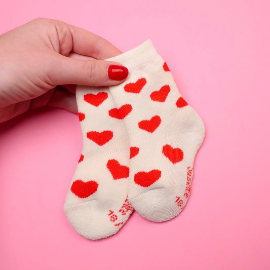 Chaussettes bébé Coeur