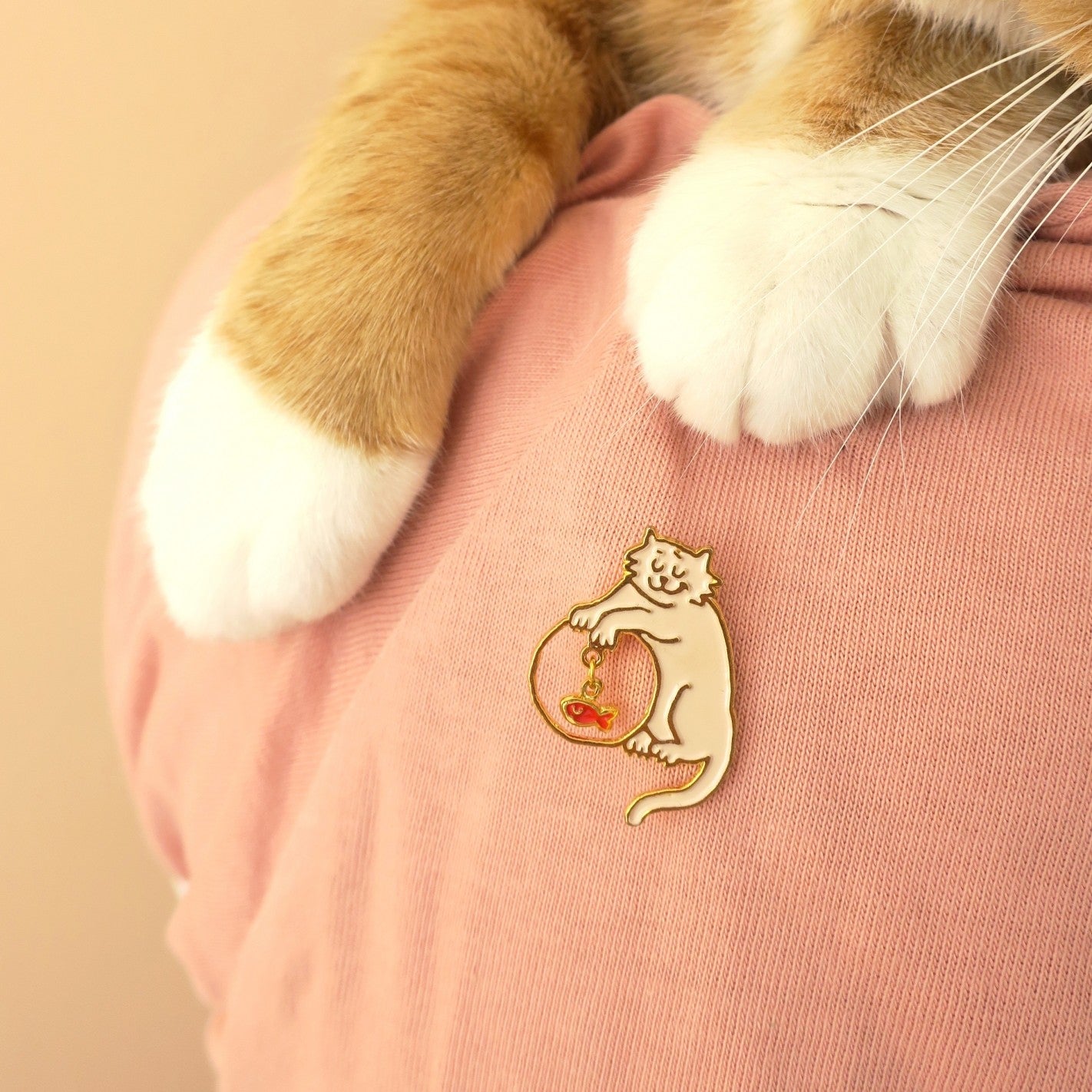 Pin's Chat Souple