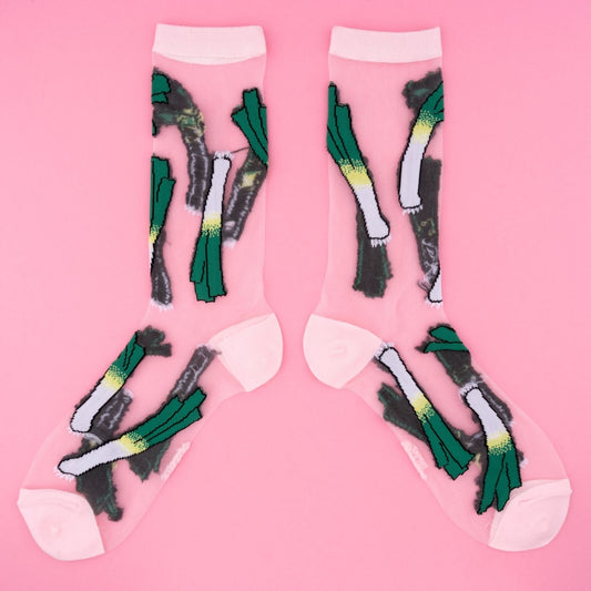 Chaussettes Transparentes Piment